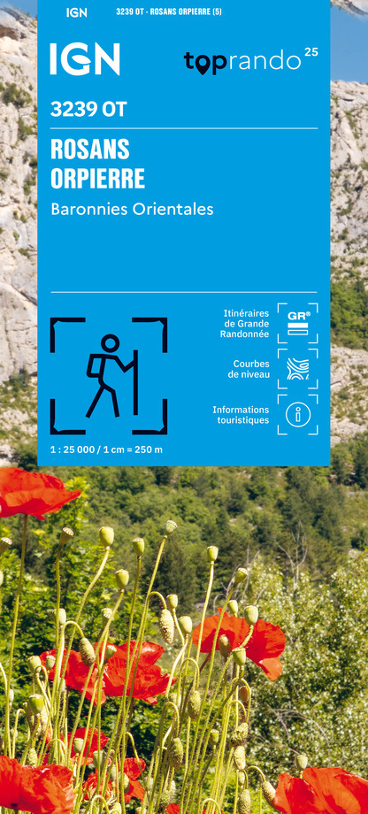 3239OT - ROSANS ORPIERRE - BARONNIES ORIENTALES -  Editions IGN - IGN