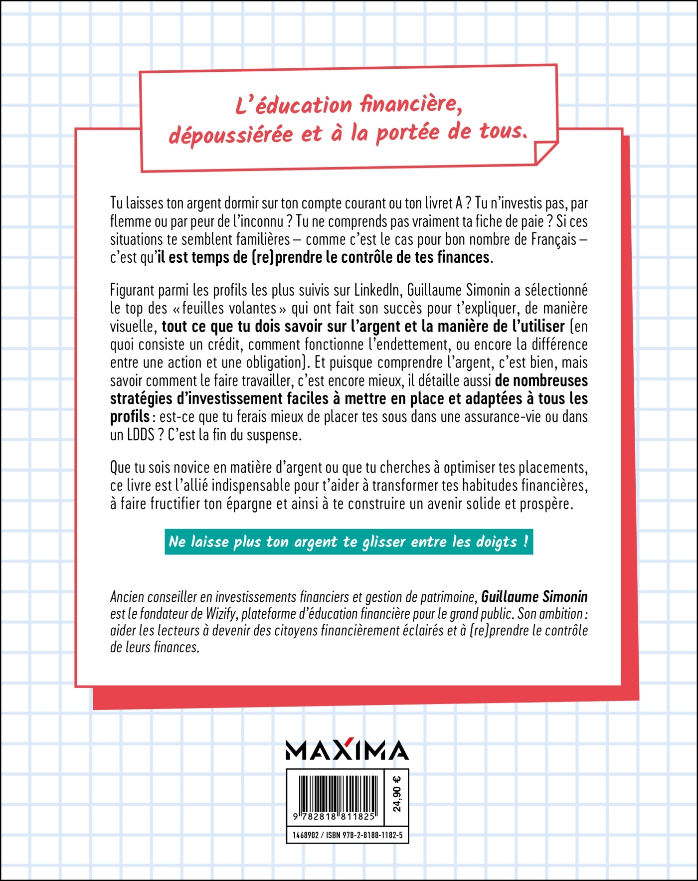 Le guide visuel d'éducation financière - Guillaume Simonin - MAXIMA L MESNIL