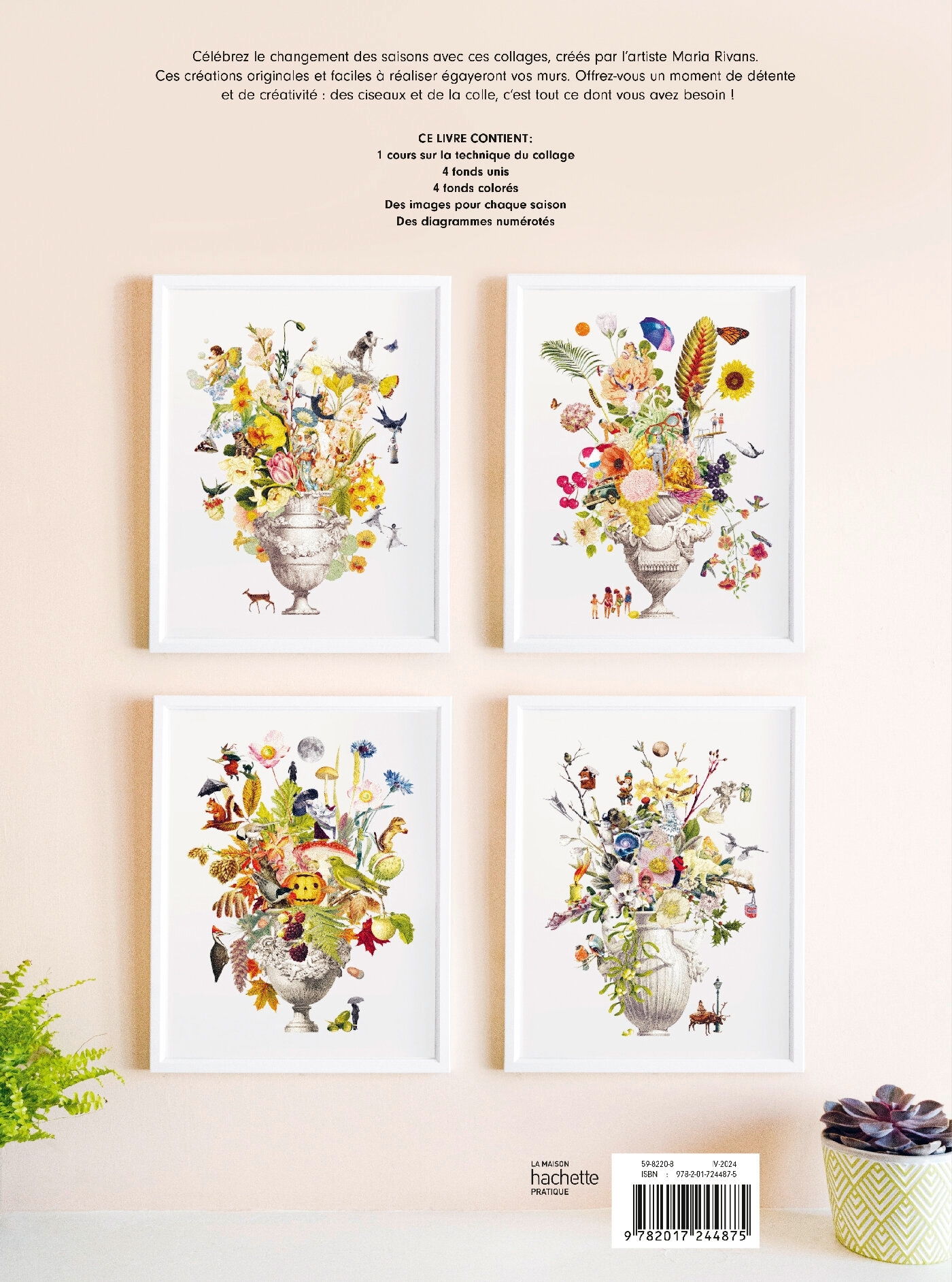 Les quatre saisons - Maria Rivans - HACHETTE PRAT