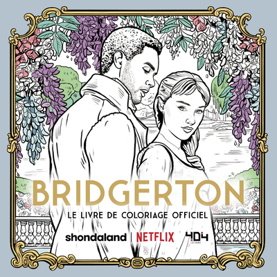 Livre de coloriage officiel Bridgerton -  Netflix - 404 EDITIONS
