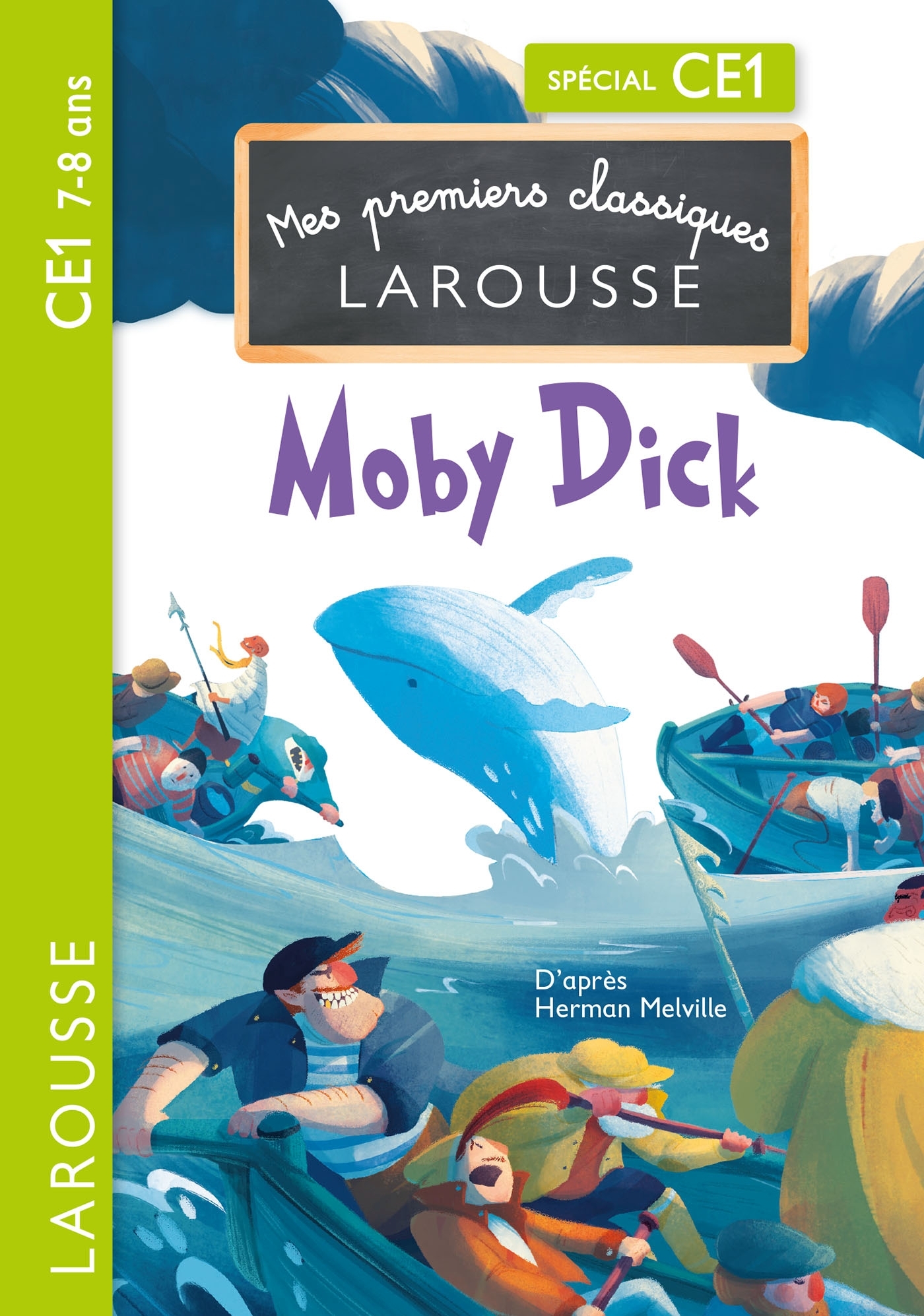 Moby Dick - CE1 - Herman Melville - LAROUSSE