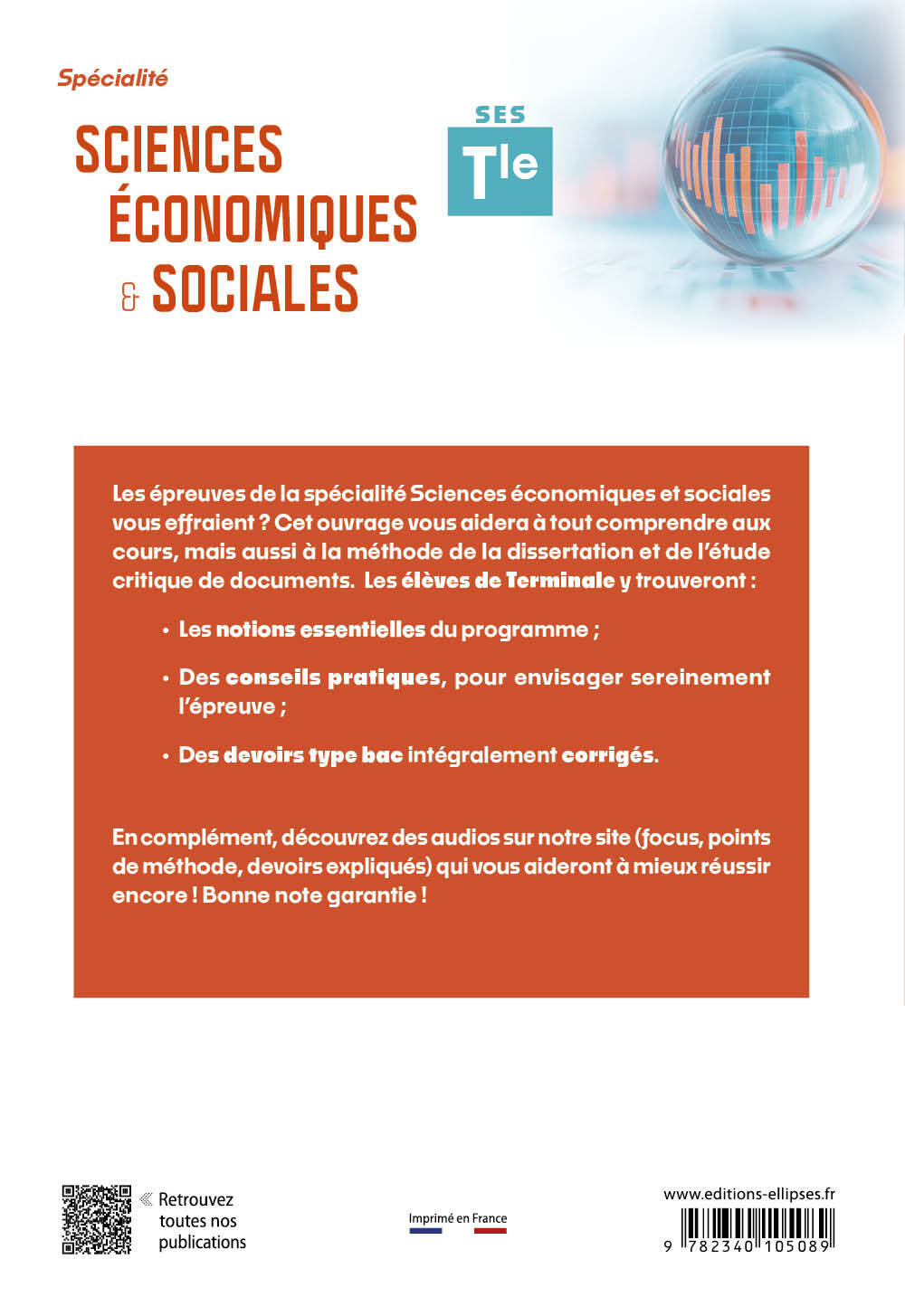 Spécialité Sciences économiques et sociales. Terminale. - Karim Laarabi - ELLIPSES