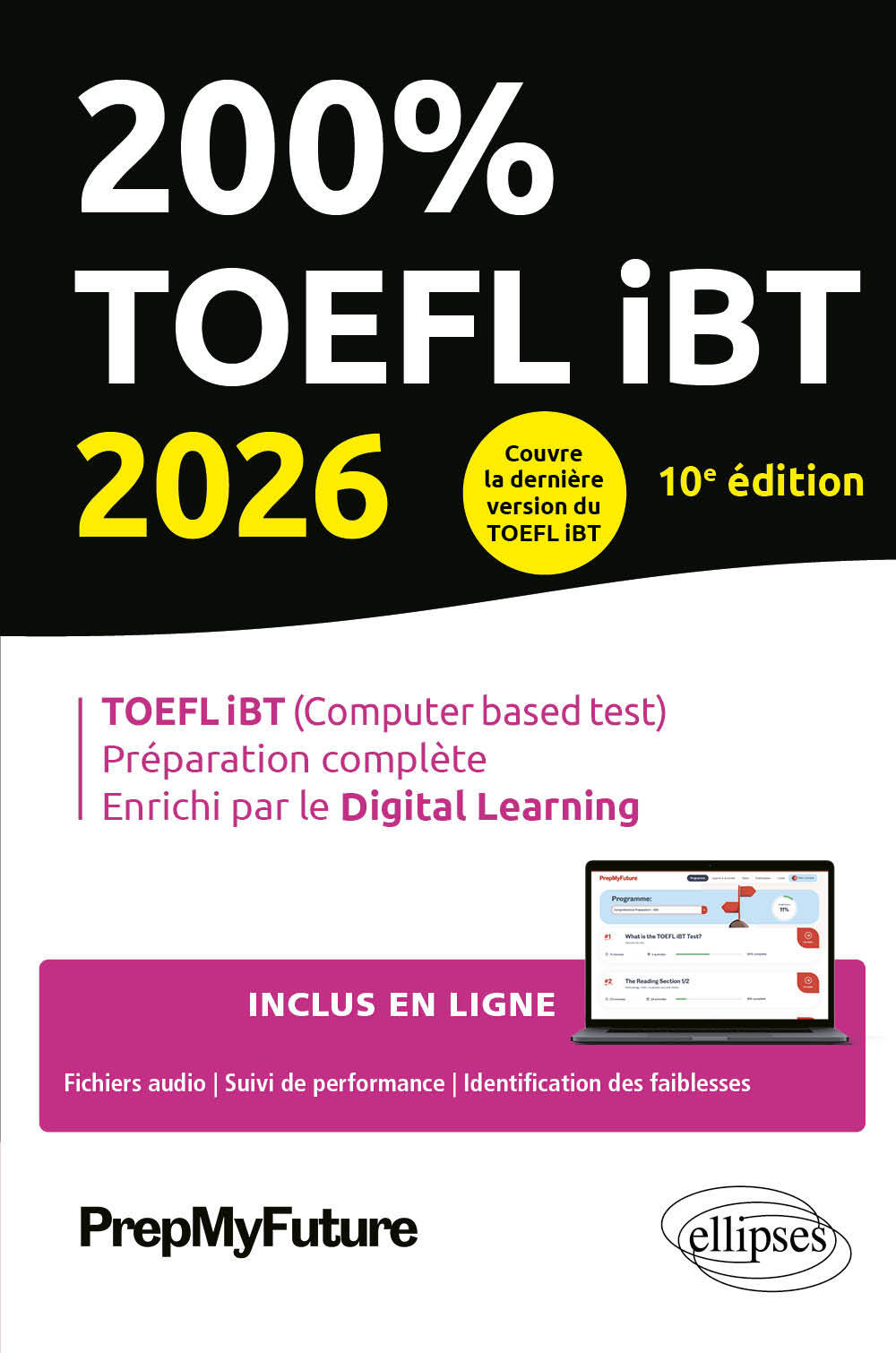 200% TOEFL iBT -  PREPMYFUTURE - ELLIPSES