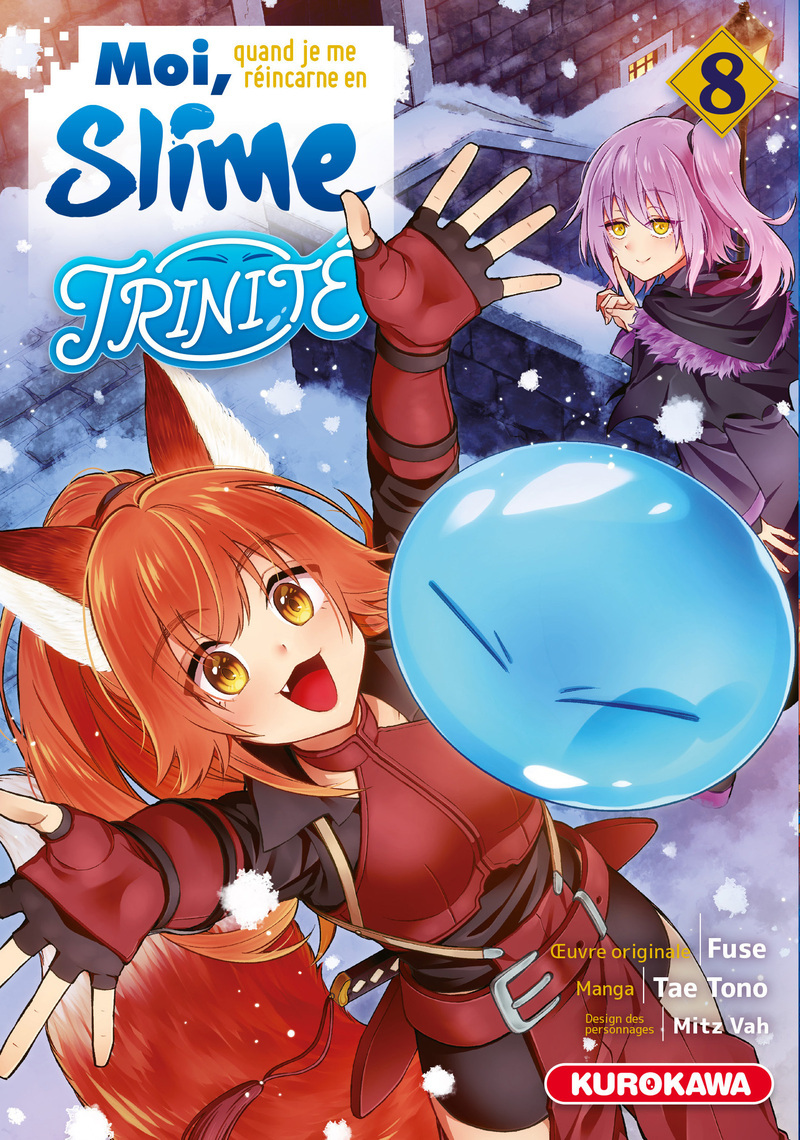 Moi, quand je me réincarne en Slime - Trinité - Tome 8 - Tae Tono,  Fuse,  Mitz Vah - KUROKAWA