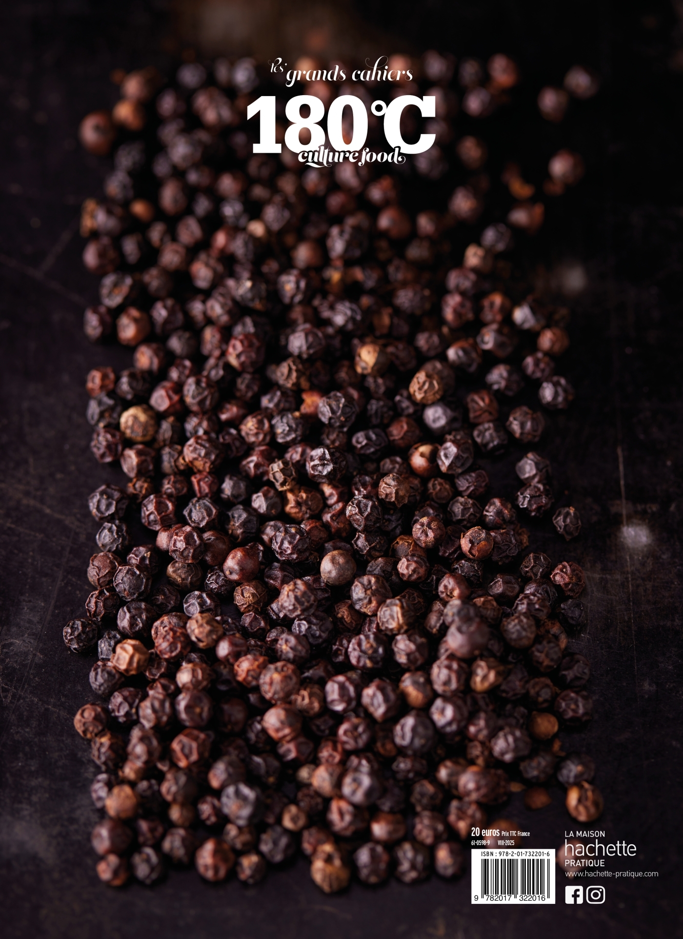 Grand Cahier 180°, Poivre -   - HACHETTE PRAT