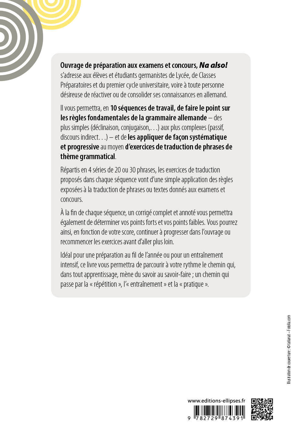 Na also! Zoom sur les points essentiels de la grammaire allemande. 900 phrases de thème grammatical ciblées, graduées et corrigées. - Waltraud Legros - ELLIPSES