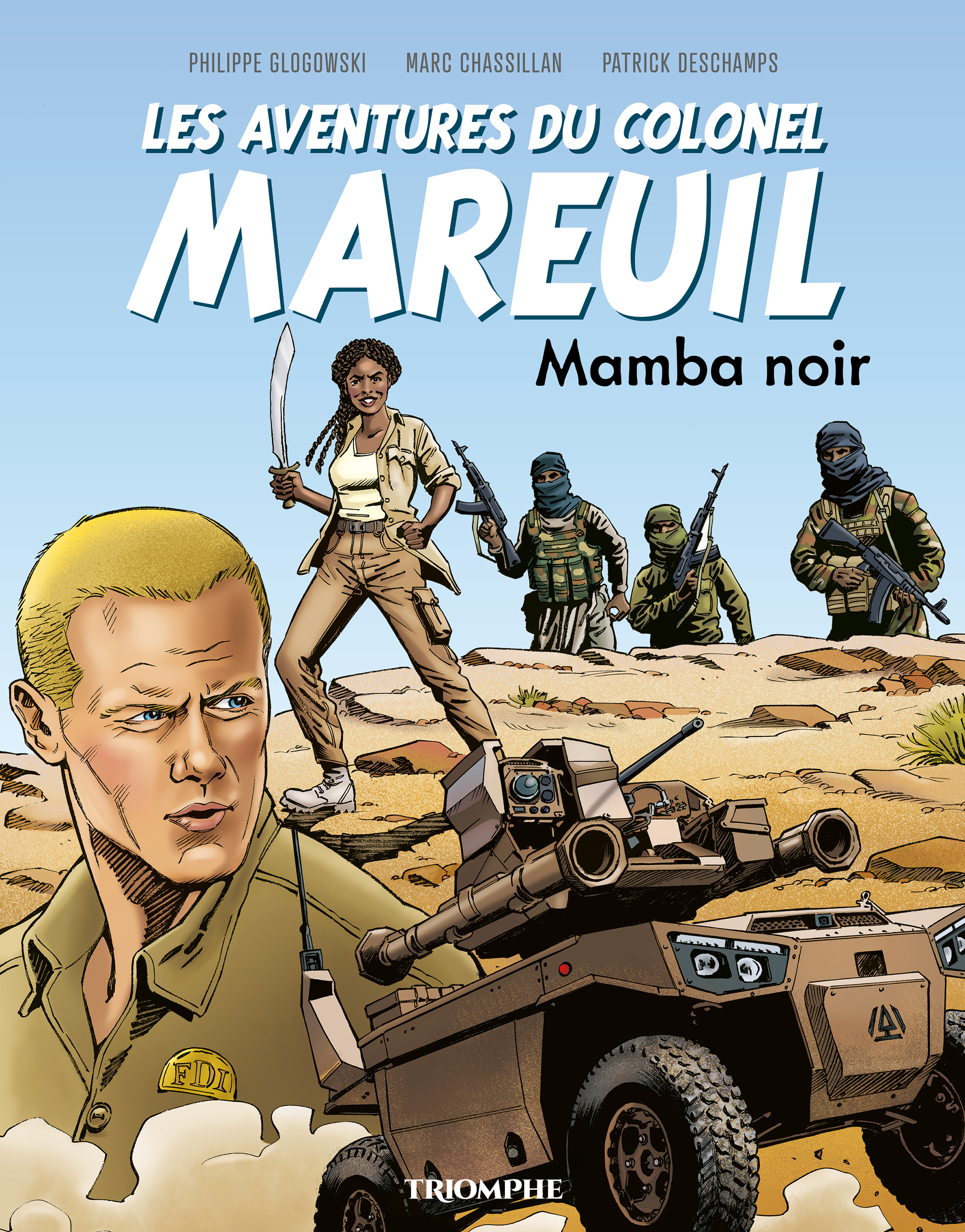 Les aventures du colonel Mareuil tome 5 - Mamba noir - Marc Chassillan, Patrick Deschamps - TRIOMPHE