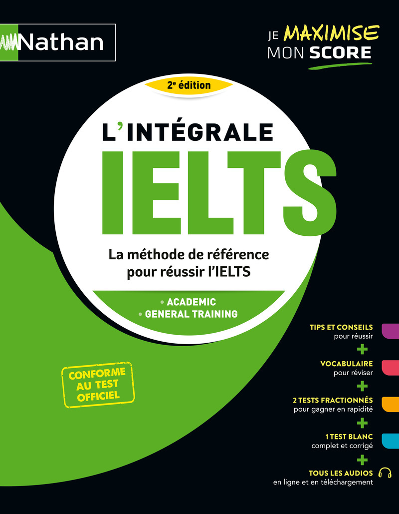 L'intégrale IELTS - 2e édition 2023 - Serena Murdoch Stern, Maria Parker, Susan Walker - NATHAN