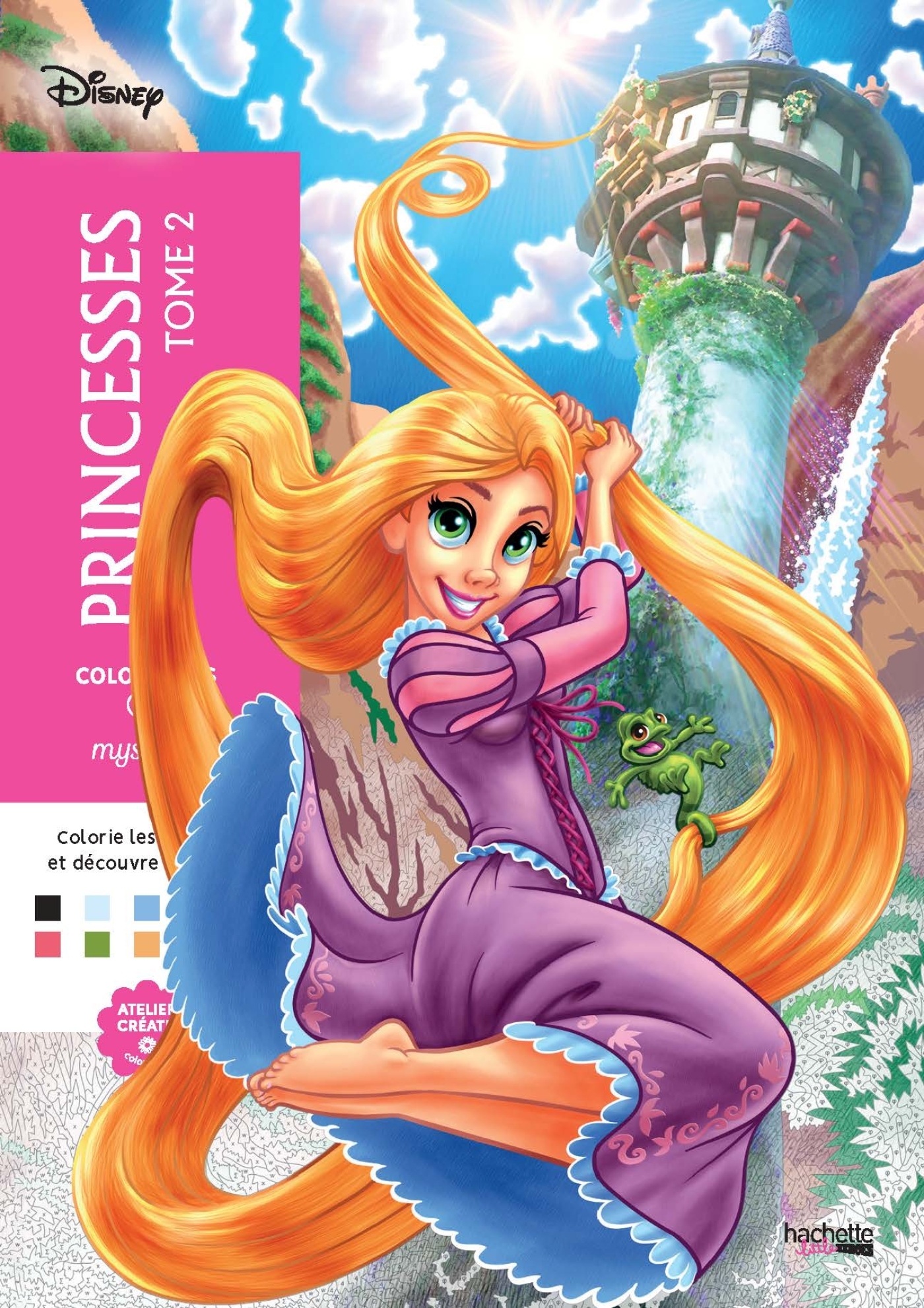 Coloriages mystères Disney - Princesses Tome 2 -  - HACHETTE HEROES