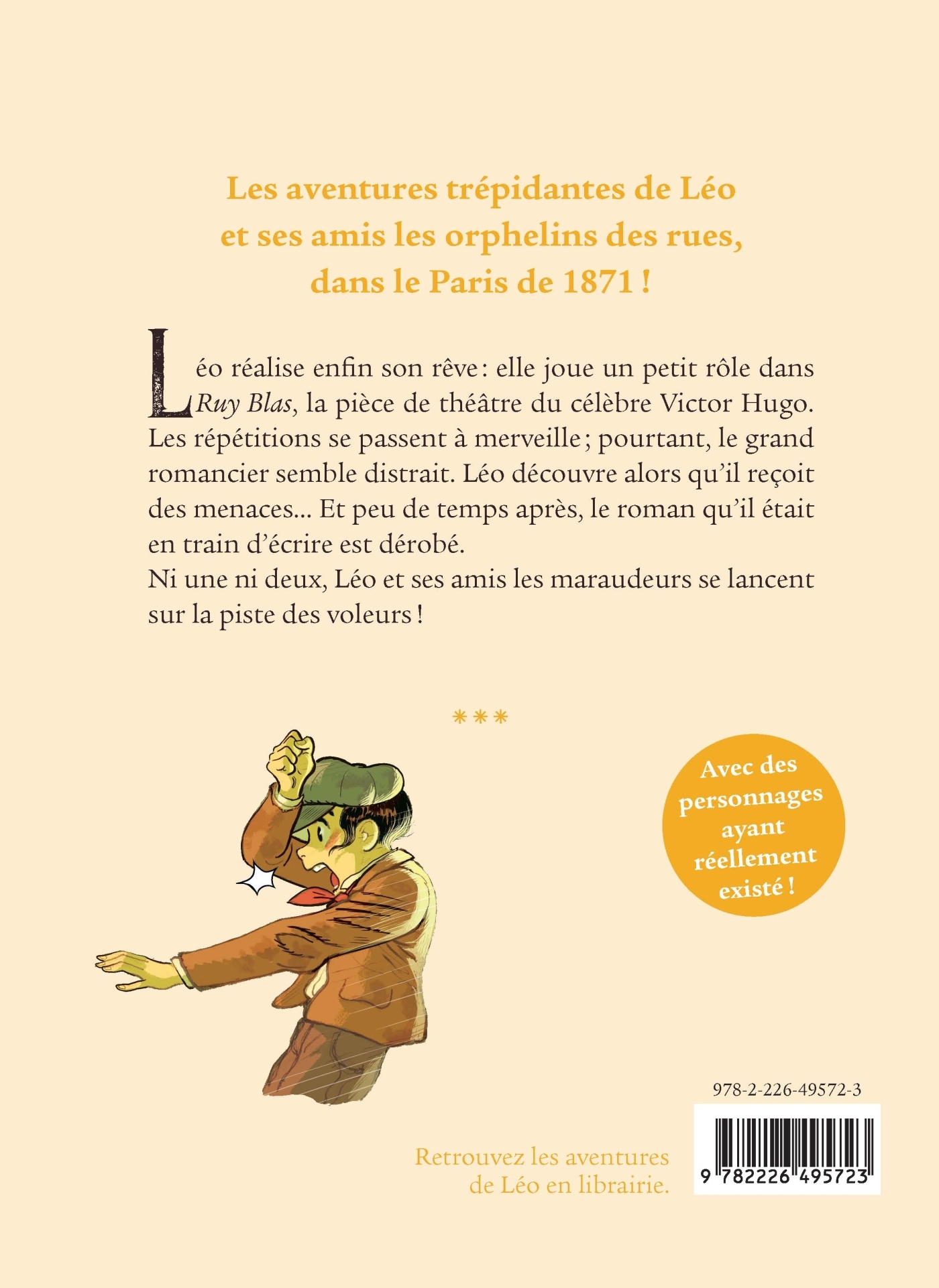Léo et les Orphelins de Paris - tome 5 - Le Manuscrit volé - Thibault Bérard - ALBIN MICHEL