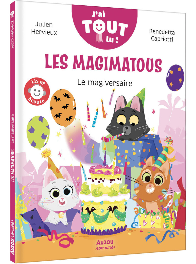 Les magimatous - Le magiversaire - Julien Hervieux - AUZOU