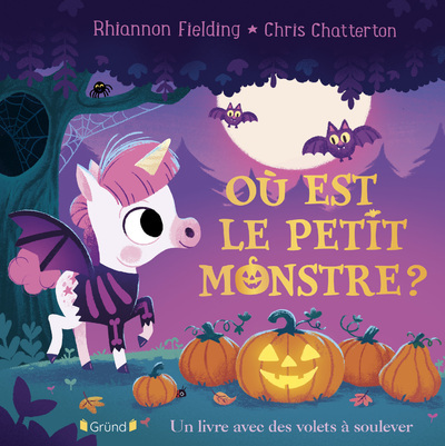 Où est le petit monstre ? Un livre avec des volets à soulever - Rhiannon Fielding - GRUND