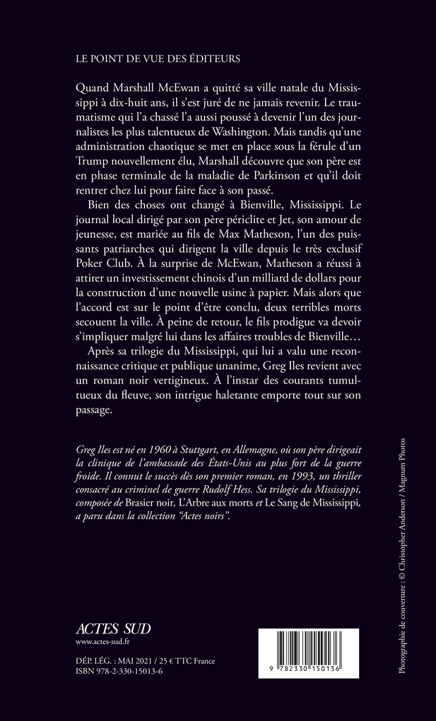 CEMETERY ROAD - Greg Iles - ACTES SUD