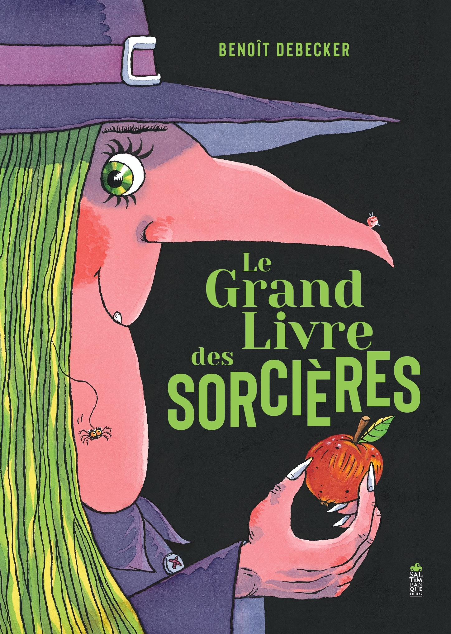 Le grand livre des sorcières - Benoît Debecker - SALTIMBANQUE