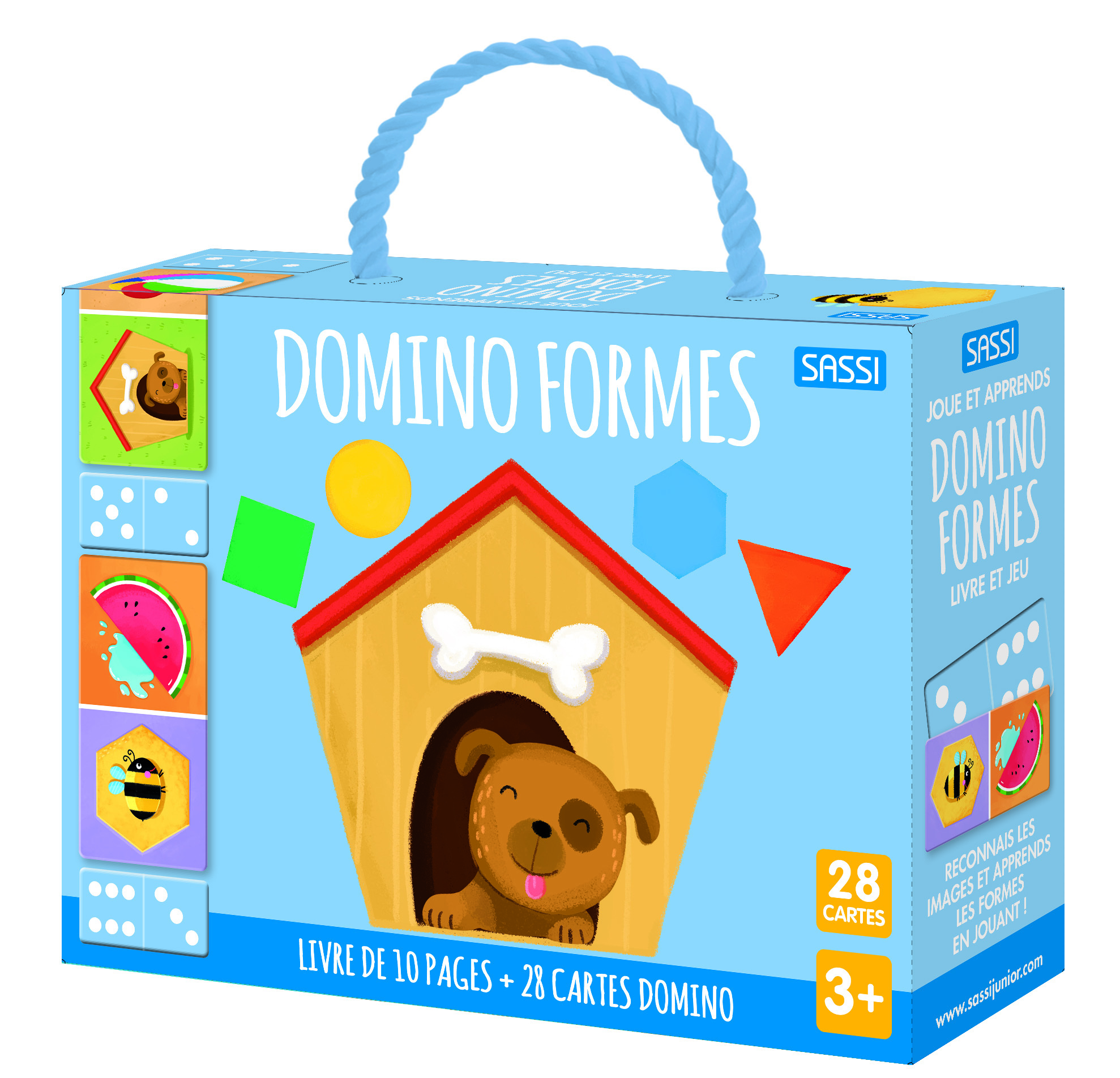 Joue et apprends. Domino Formes - Matteo Gaule - SASSI