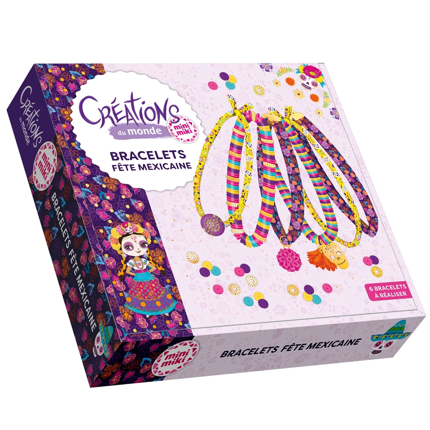 Minimiki - Bracelets fête Mexicaine - Créations du monde - Julie CAMEL - PLAY BAC