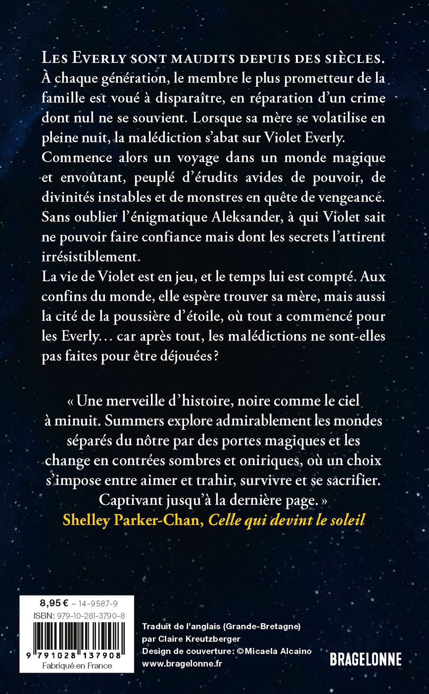 The City of Stardust - Georgia Summers - BRAGELONNE