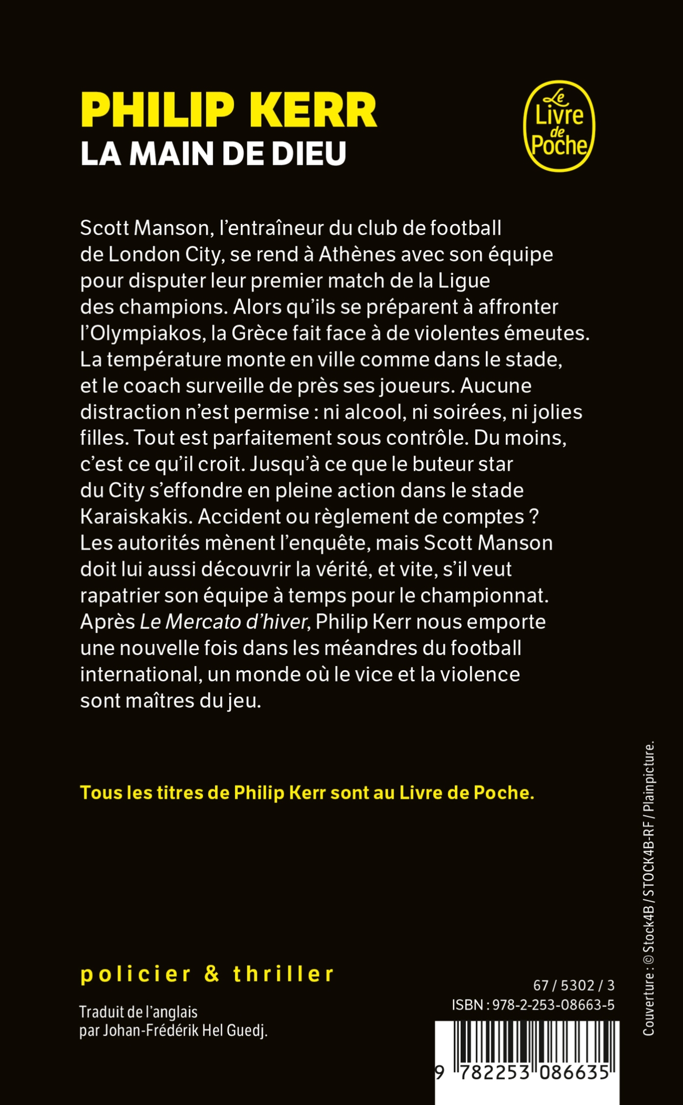 La Main de Dieu (Le Mercato d'hiver, Tome 2) - Philip Kerr - LGF