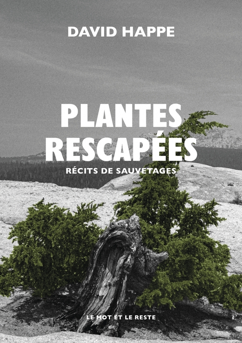 Plantes rescapées - Récits de sauvetages - David HAPPE - MOT ET LE RESTE