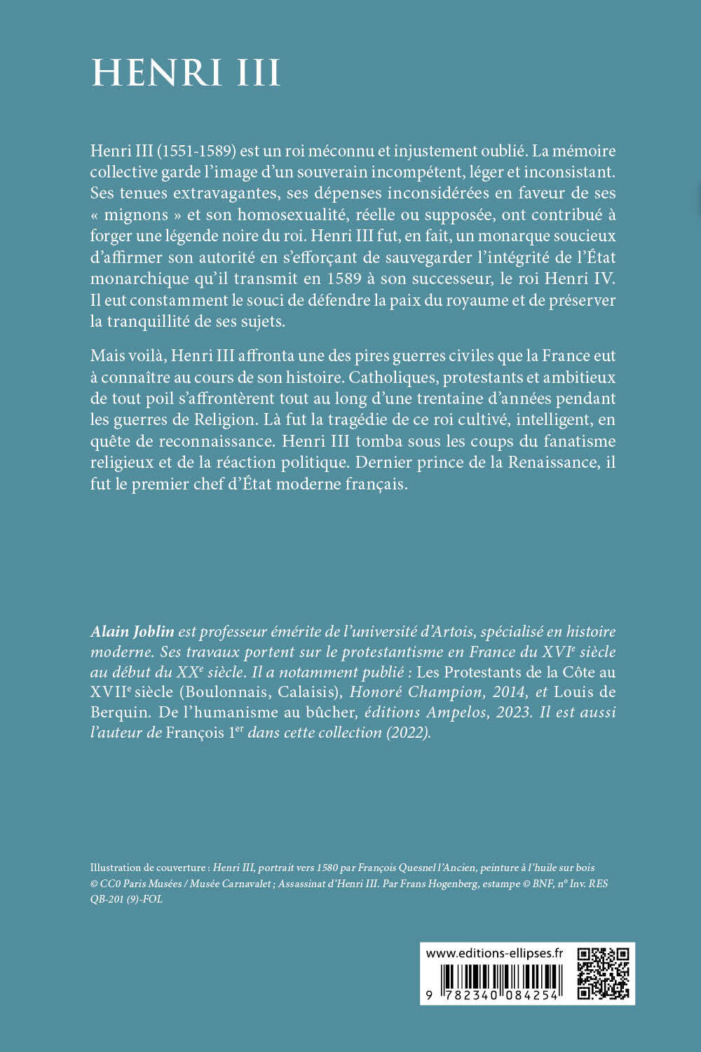 Henri III - Alain Joblin, Stéphane Curveiller, Jean Heuclin - ELLIPSES