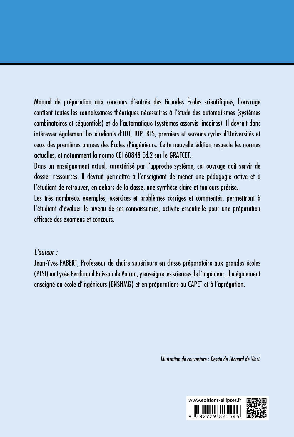 Sciences industrielles - Automatisme et Automatique - 2e édition - Jean-Yves Fabert - ELLIPSES