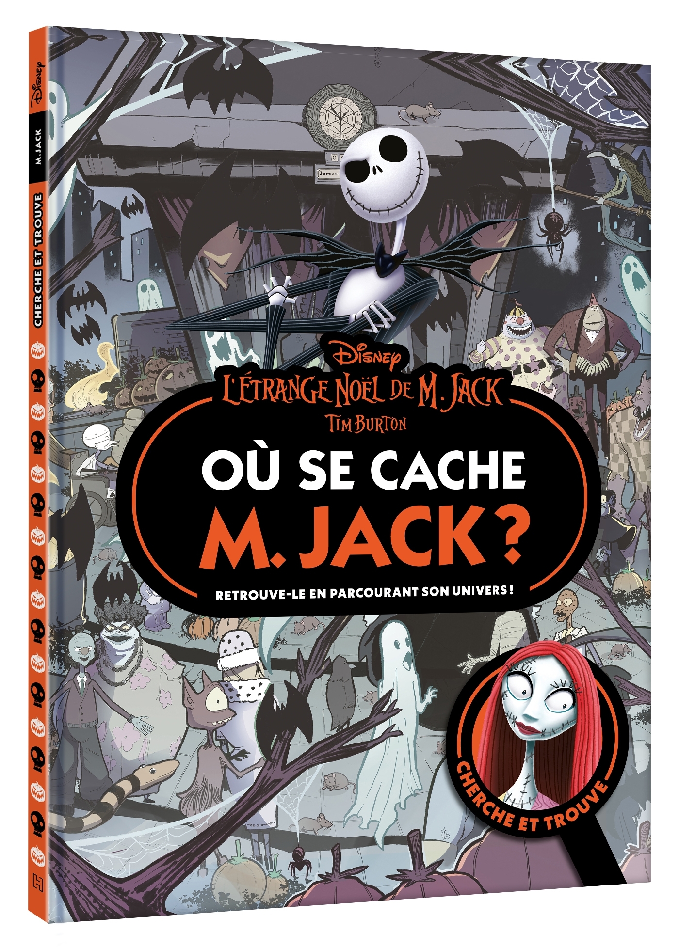 L'ÉTRANGE NOËL DE M. JACK - Cherche et Trouve - Où se cache M. Jack ? - Disney -  - DISNEY HACHETTE
