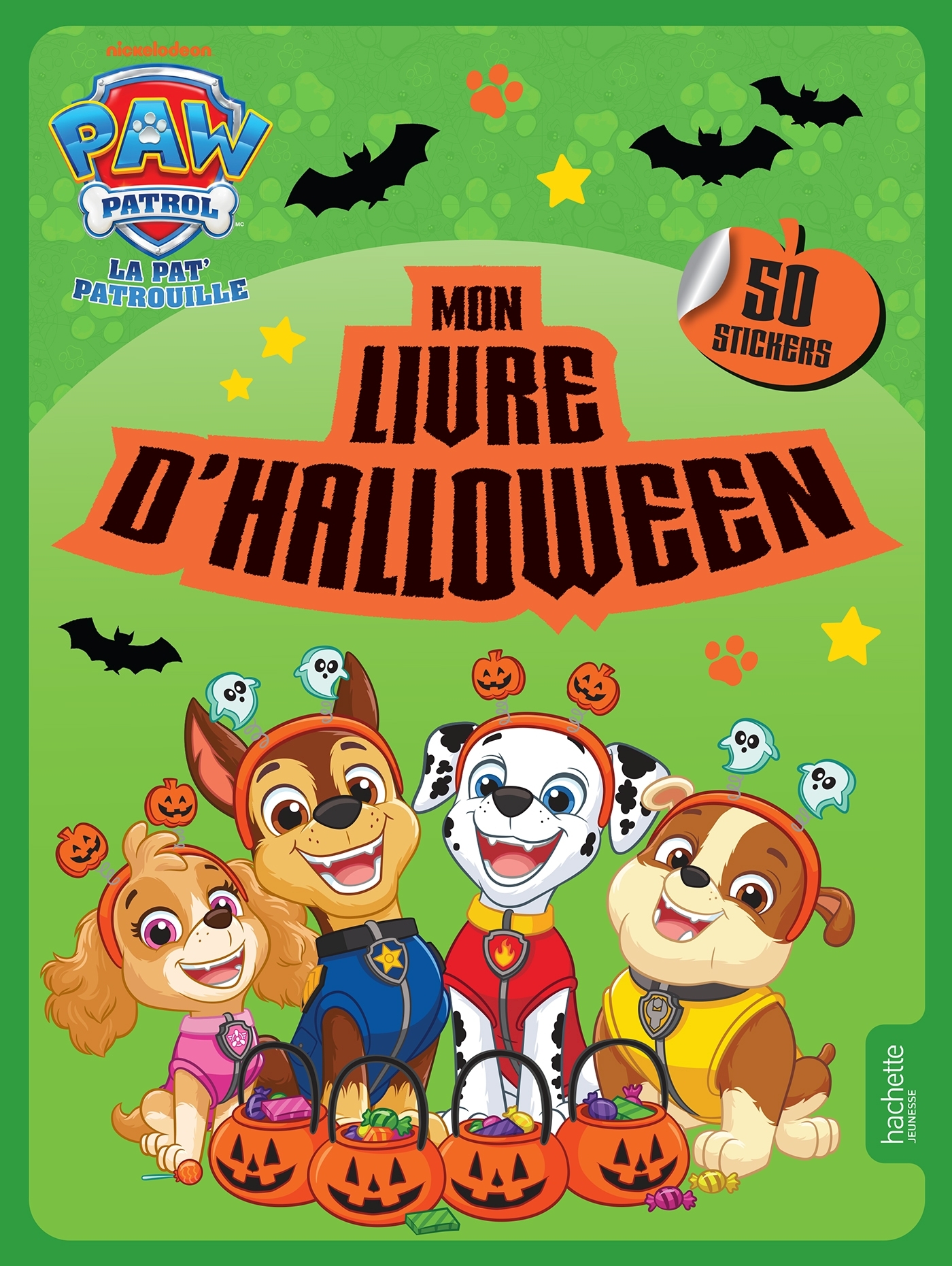 La Pat' Patrouille - Mon livre d'Halloween -   - HACHETTE JEUN.