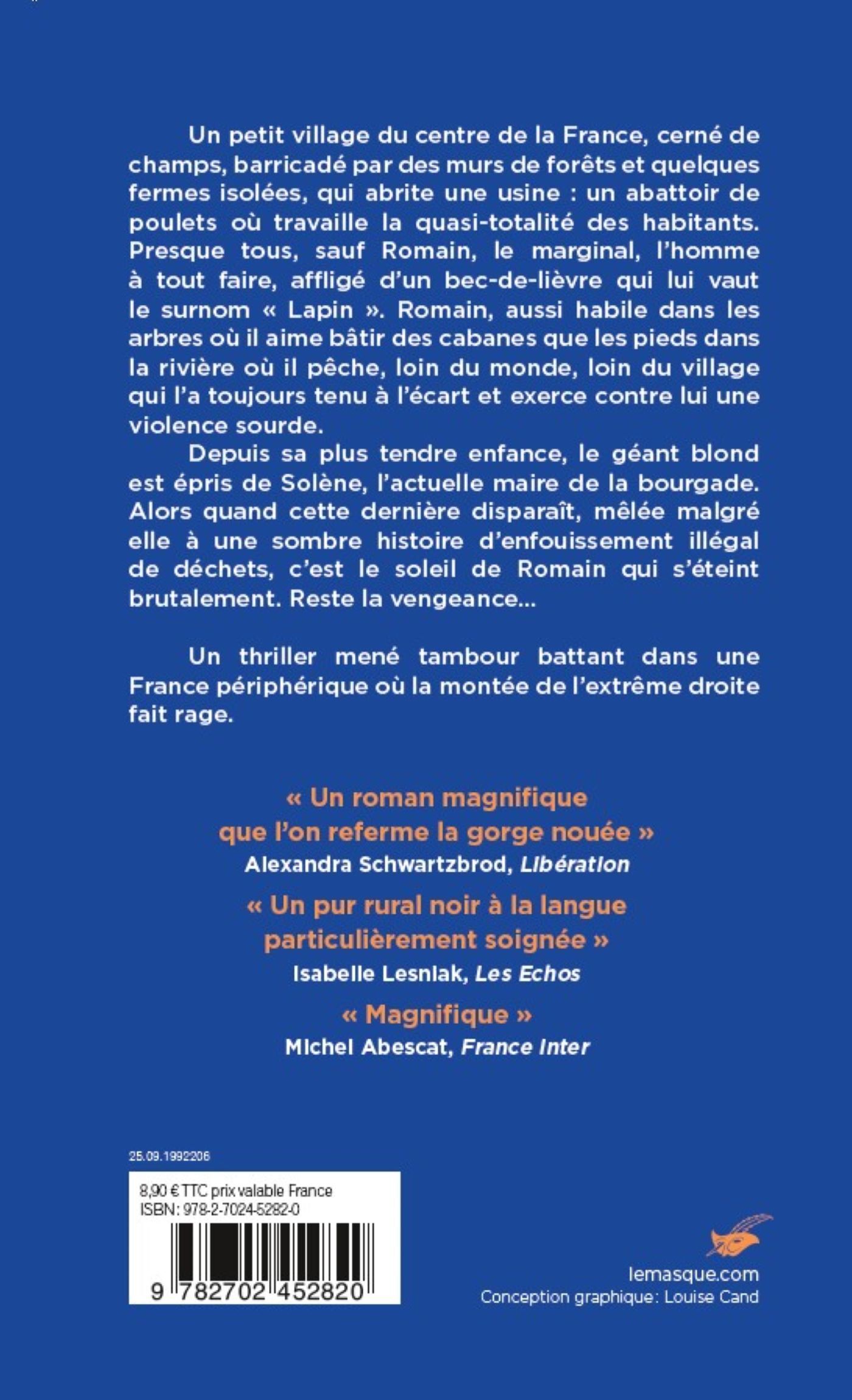 La proie et la meute - Prix du Masque de l'année français - Simon François - ED DU MASQUE