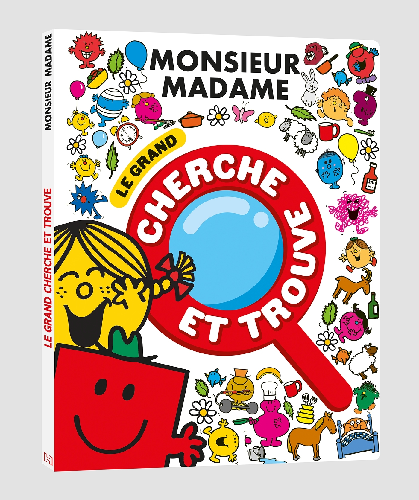 Monsieur Madame - Le grand cherche et trouve - HARGREAVES ADAM - HACHETTE JEUN.