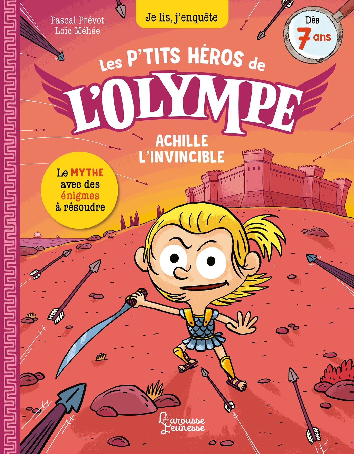 Les petits héros de l'Olympe - Achille l'invincible - Pascal Prévôt - LAROUSSE
