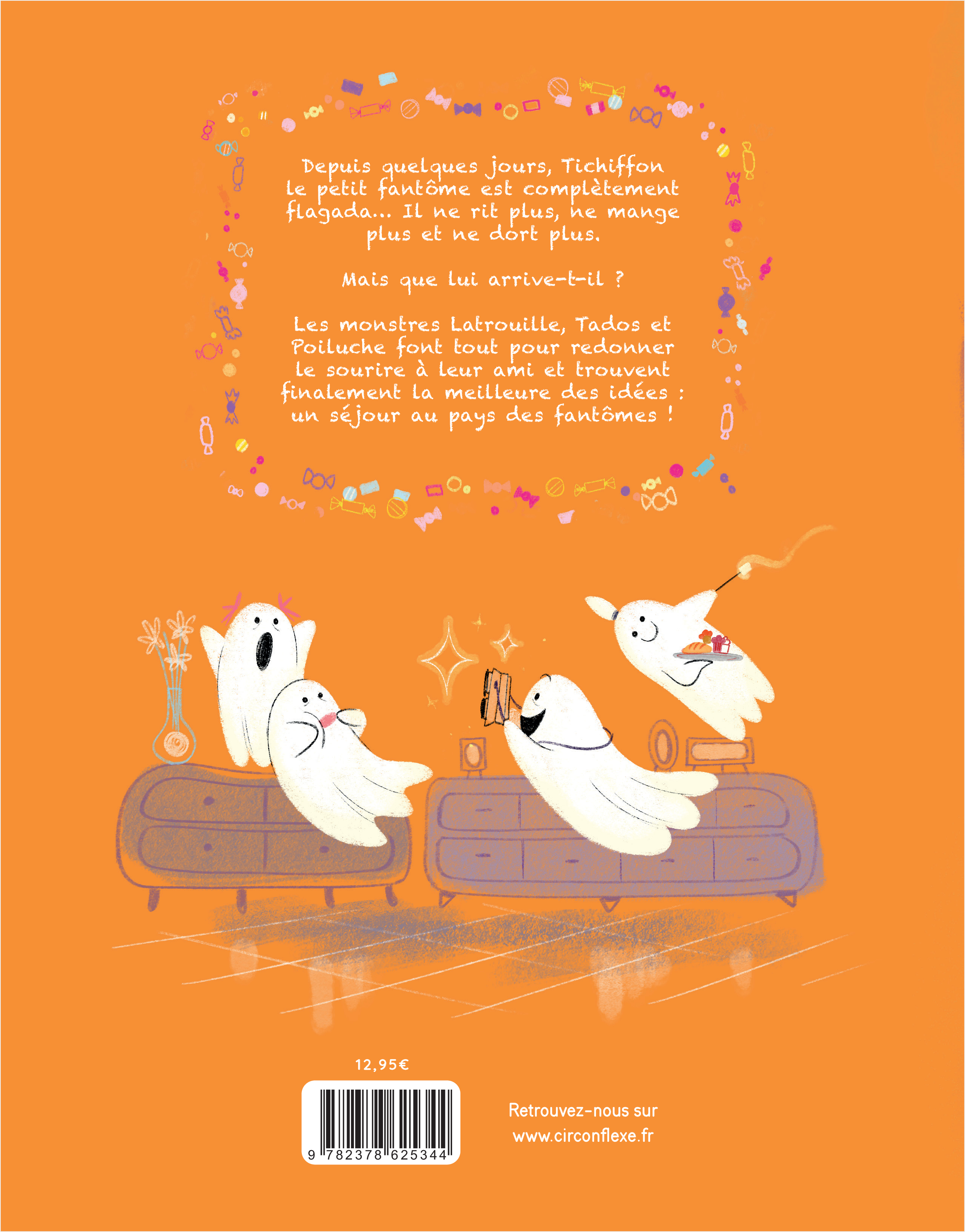 Le Club des Monstres et le fantôme Flagada - Davide Cali - CIRCONFLEXE