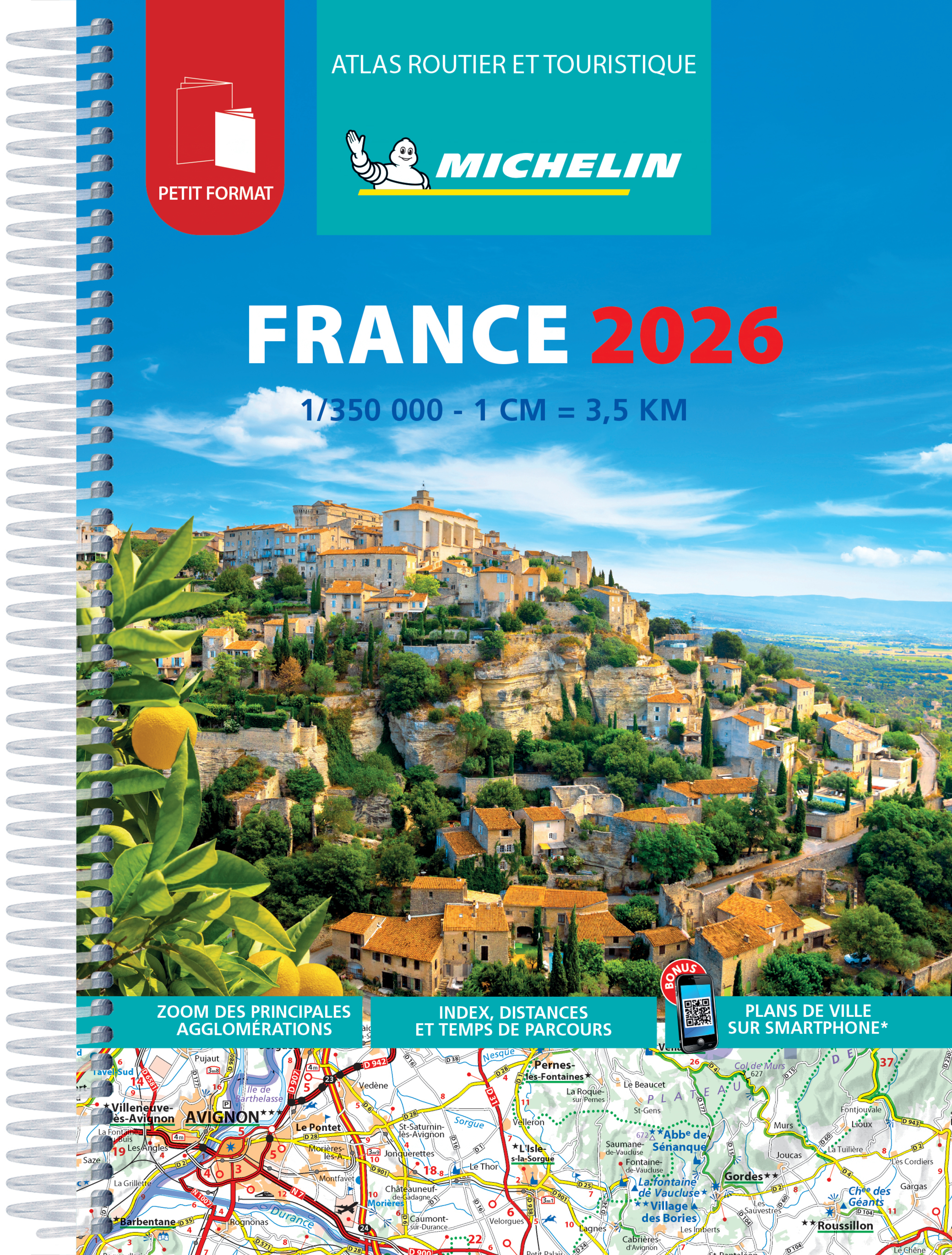 Atlas France 2026 Petit Format -  - MICHELIN