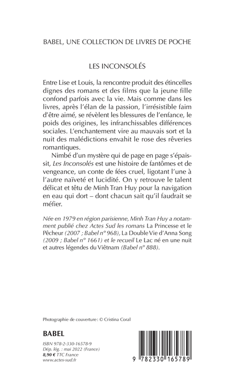 LES INCONSOLÉS - Minh Tran huy - ACTES SUD