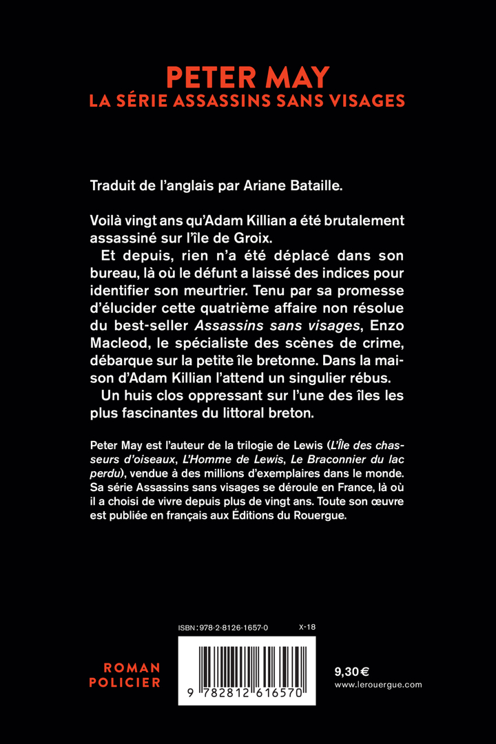 L'ÎLE AU RÉBUS UNE ENQUETE D'ENZO MACLEOD 4 - Peter May - ROUERGUE