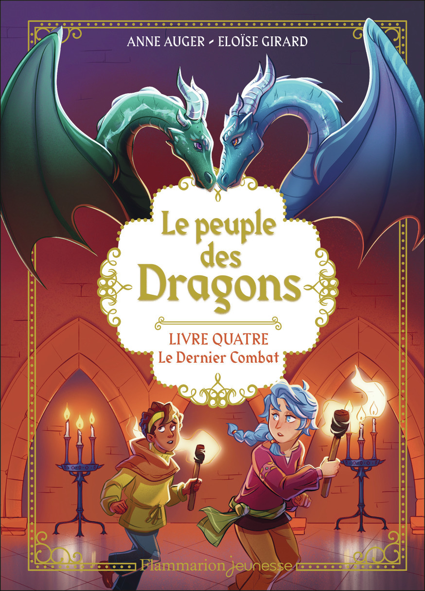 LE PEUPLE DES DRAGONS - Anne Auger - FLAM JEUNESSE