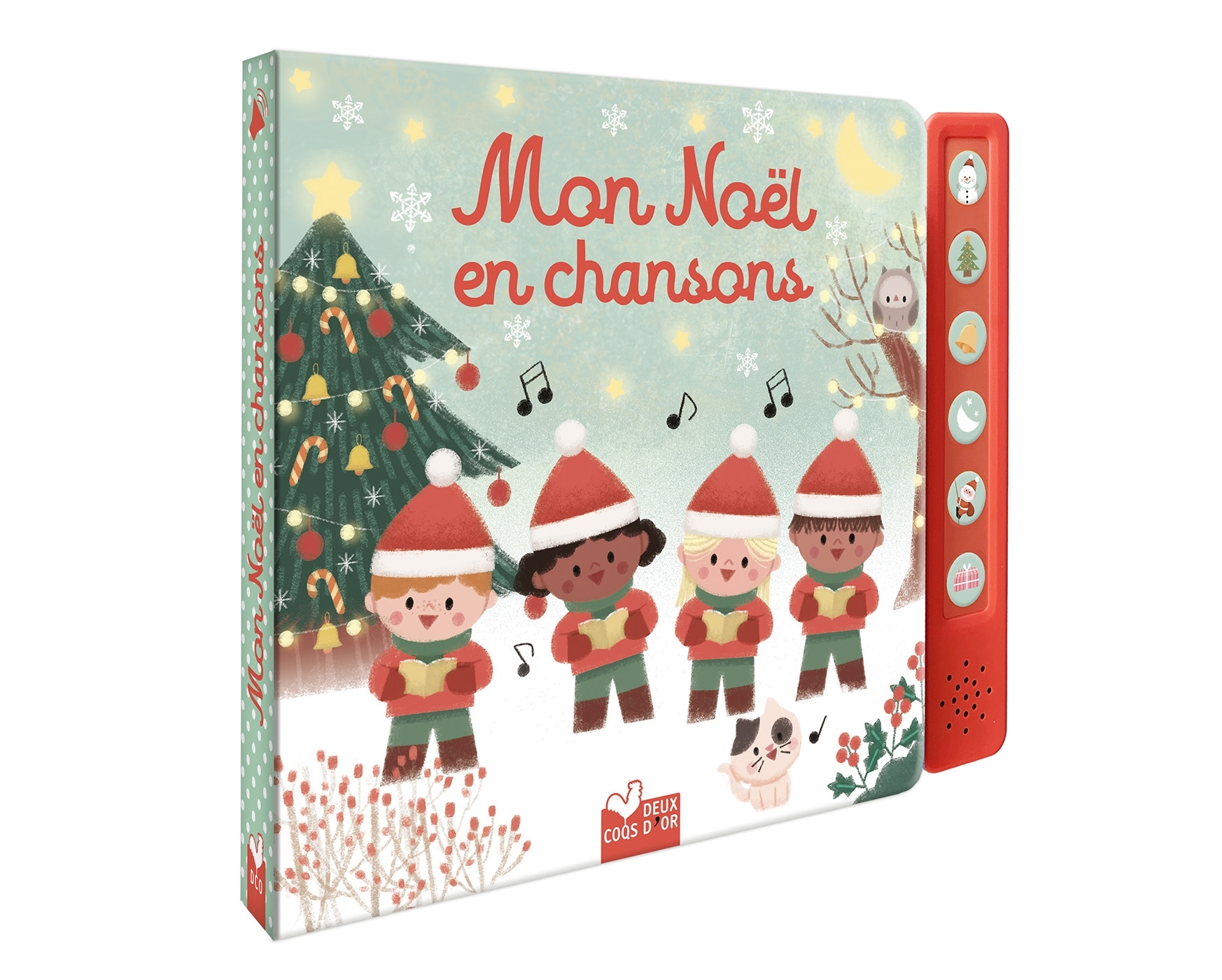 Mon Noël en chansons - livre sonore avec boitier - Aurélie Desfour - DEUX COQS D OR