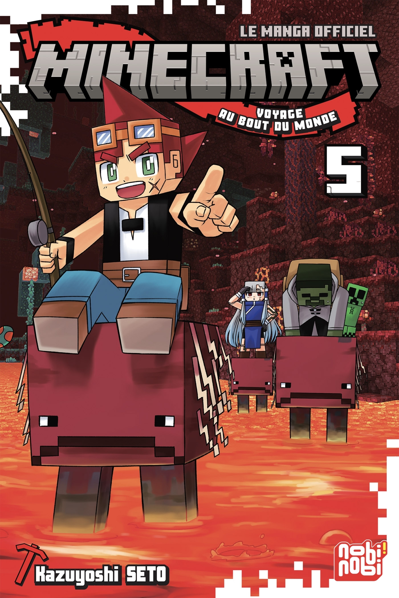 Minecraft, le manga officiel - Voyage au bout du monde T05 -  - NOBI NOBI