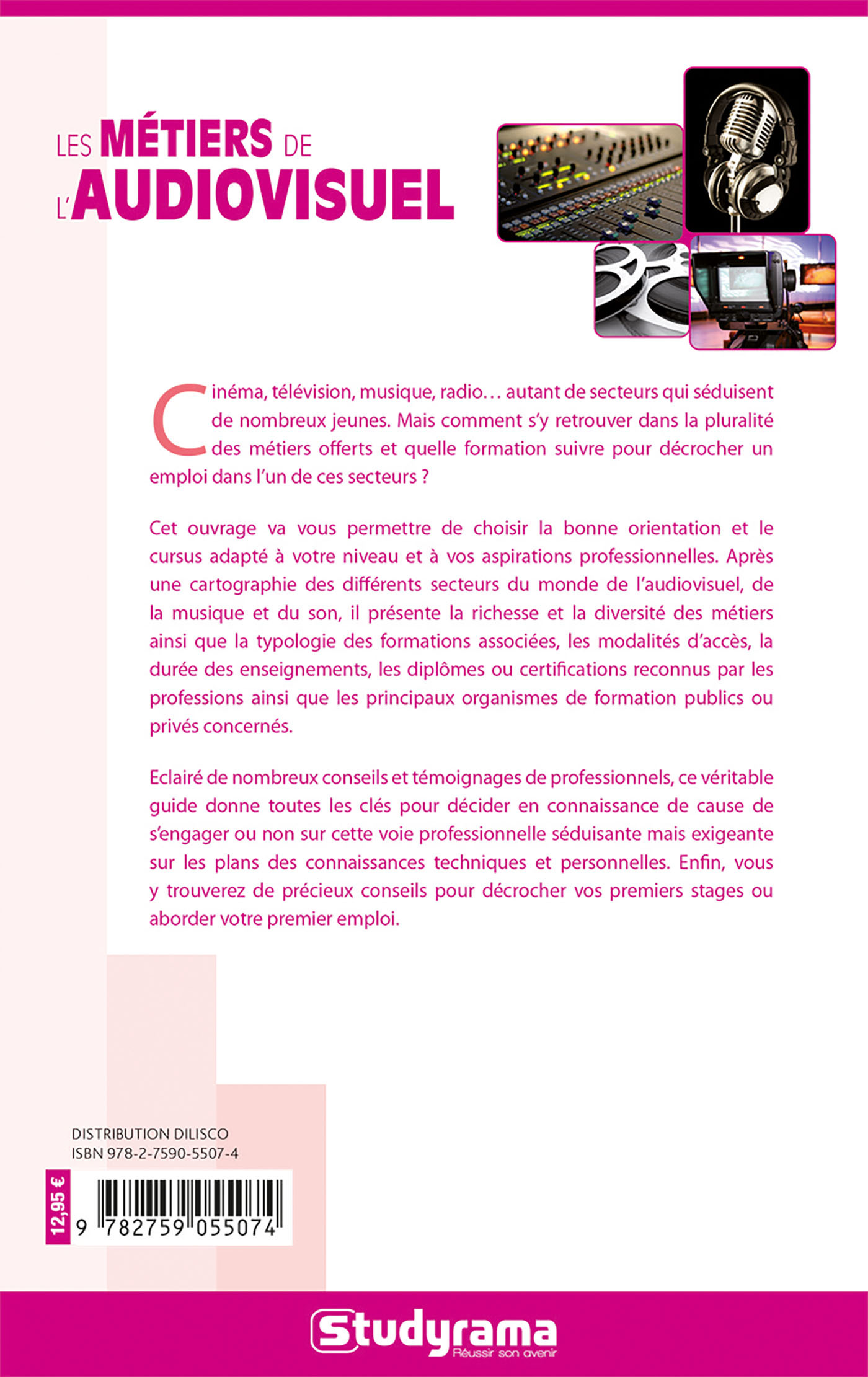 Les métiers de l'audiovisuel - Julie Mleczko - STUDYRAMA