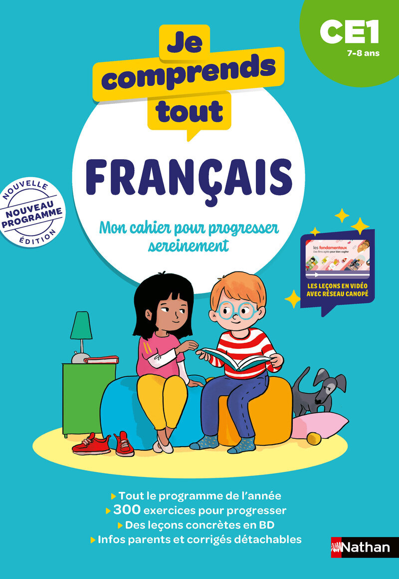 Je comprends tout - Français CE1 7-8 ans - Isabelle Petit-Jean, Véronique Calle - NATHAN