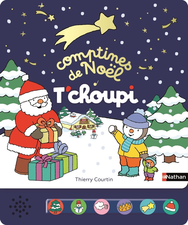 Comptines de Noël T'choupi -  - NATHAN