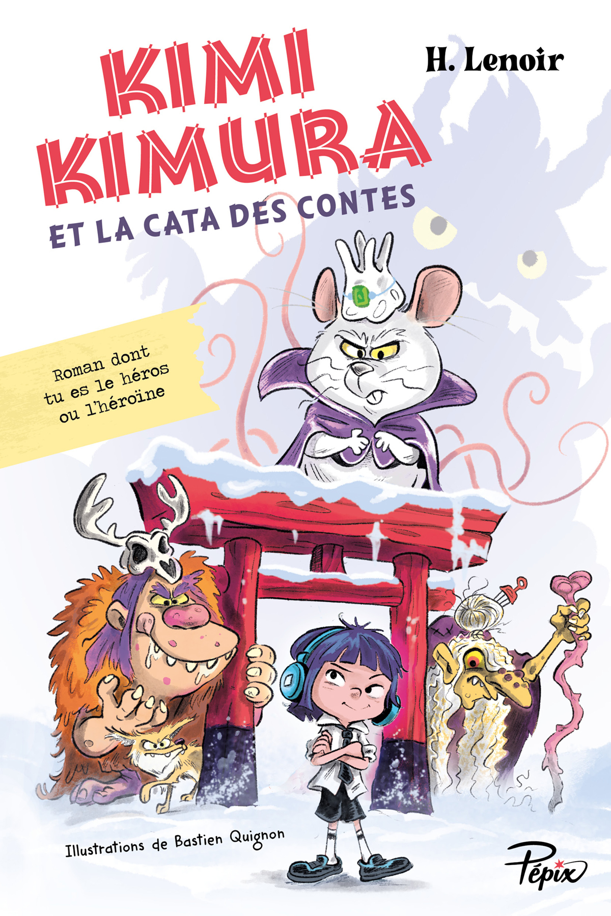 Kimi Kimura et la Cata des Contes - Bastien Quignon, H Lenoir - SARBACANE