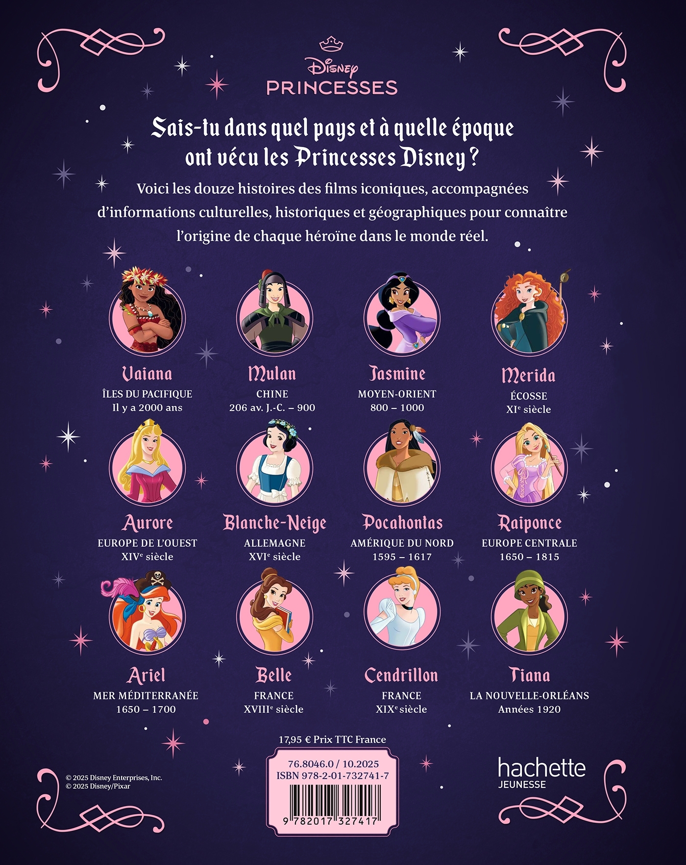 DISNEY PRINCESSES - Les Princesses dans l'Histoire -  - DISNEY HACHETTE