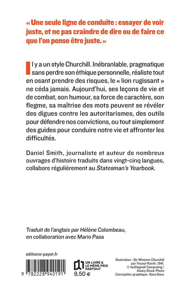 Dans la tête de Churchill - Daniel Smith - PAYOT