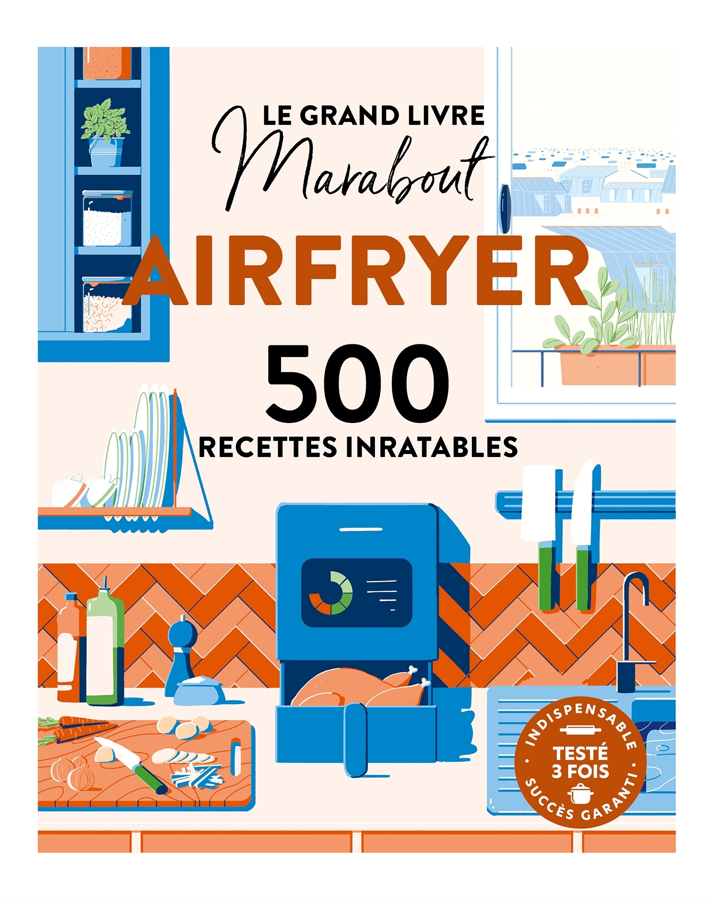 Le Grand livre Marabout - Spécial Airfryer -   - MARABOUT