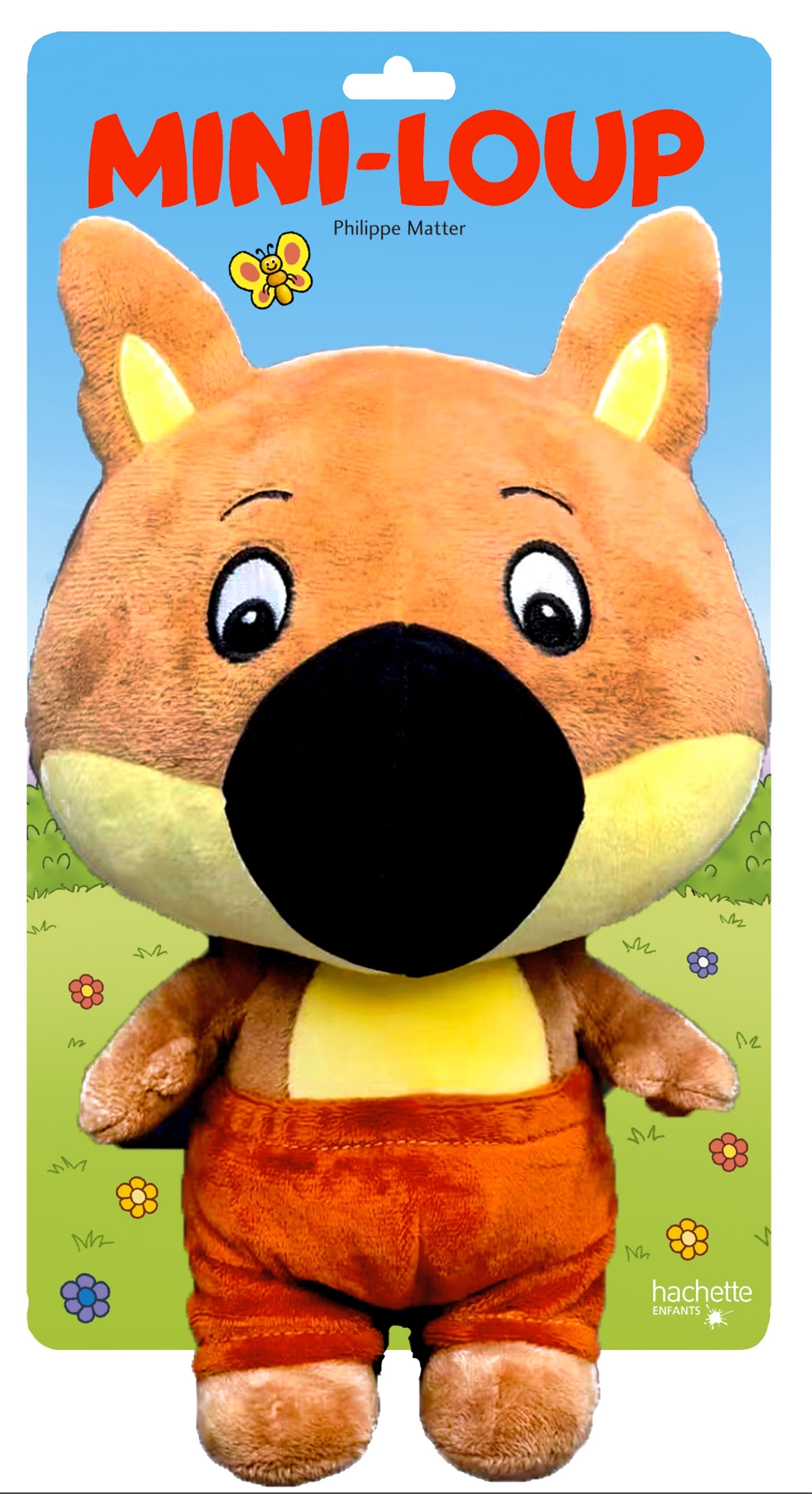 La peluche Mini-Loup -  - HACHETTE ENFANT