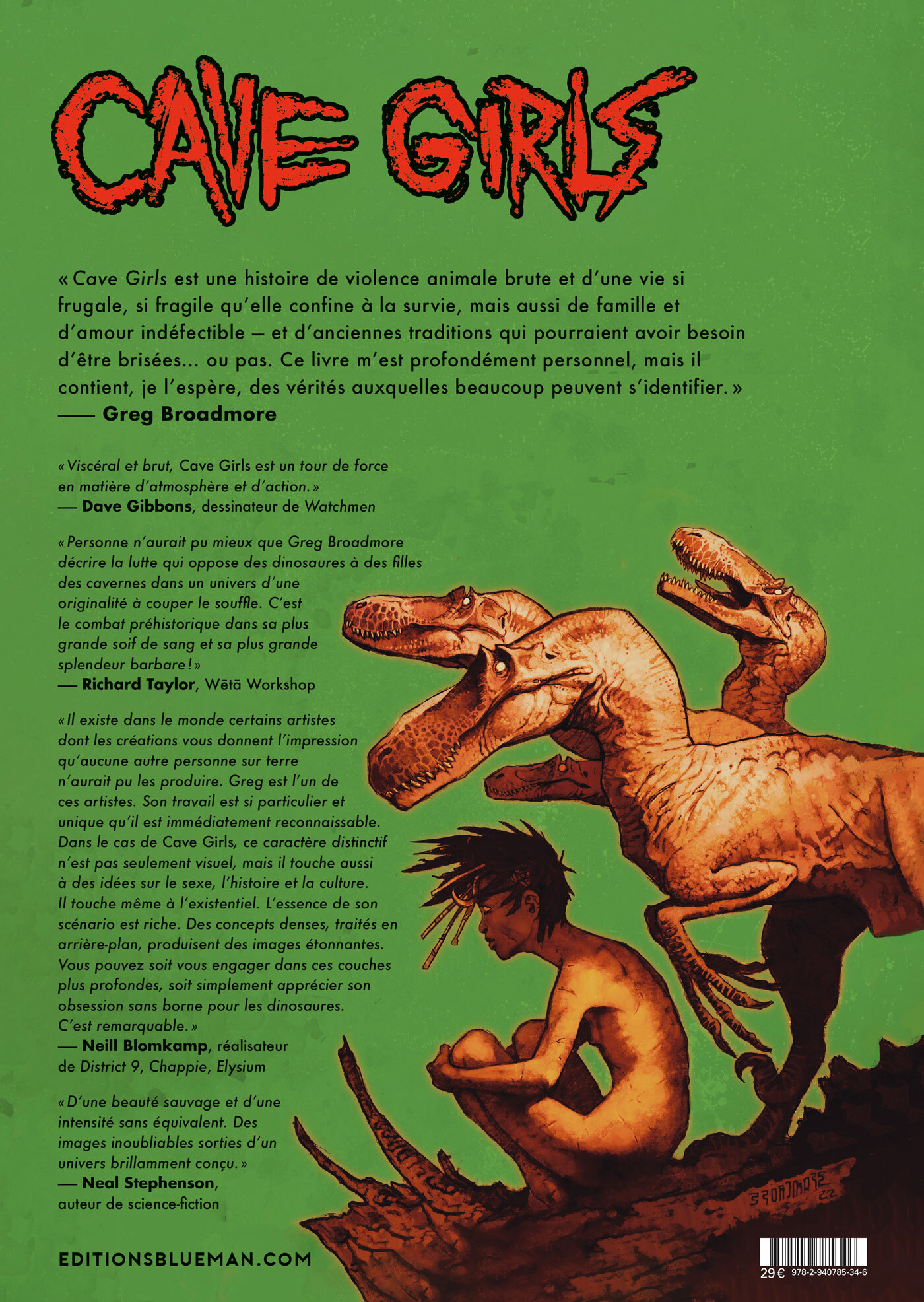 Cave Girls #1 - Greg Broadmore - BLUEMAN