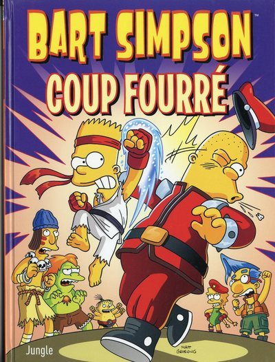Bart simpson - Tome 18 Suckerpunch - Matt Groening - JUNGLE