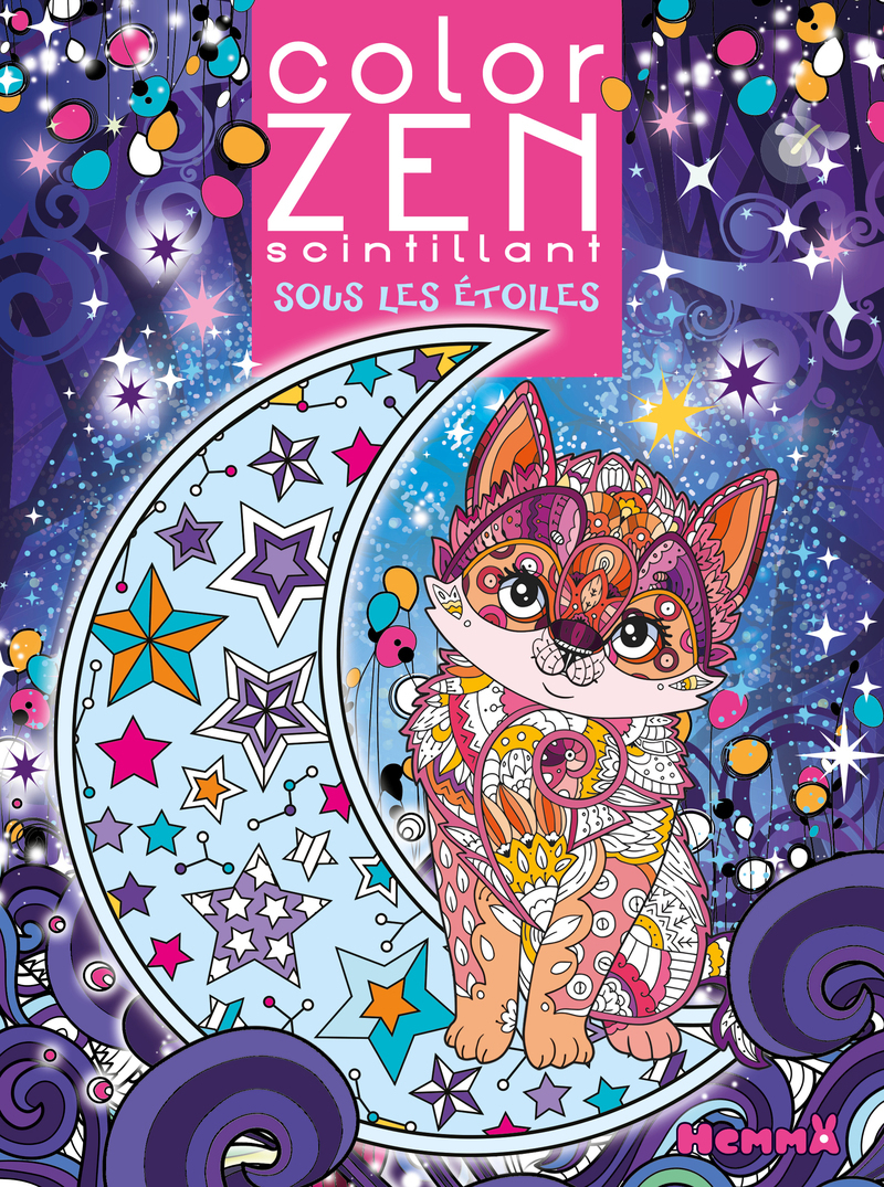 Color Zen scintillant - Sous les étoiles -  - HEMMA