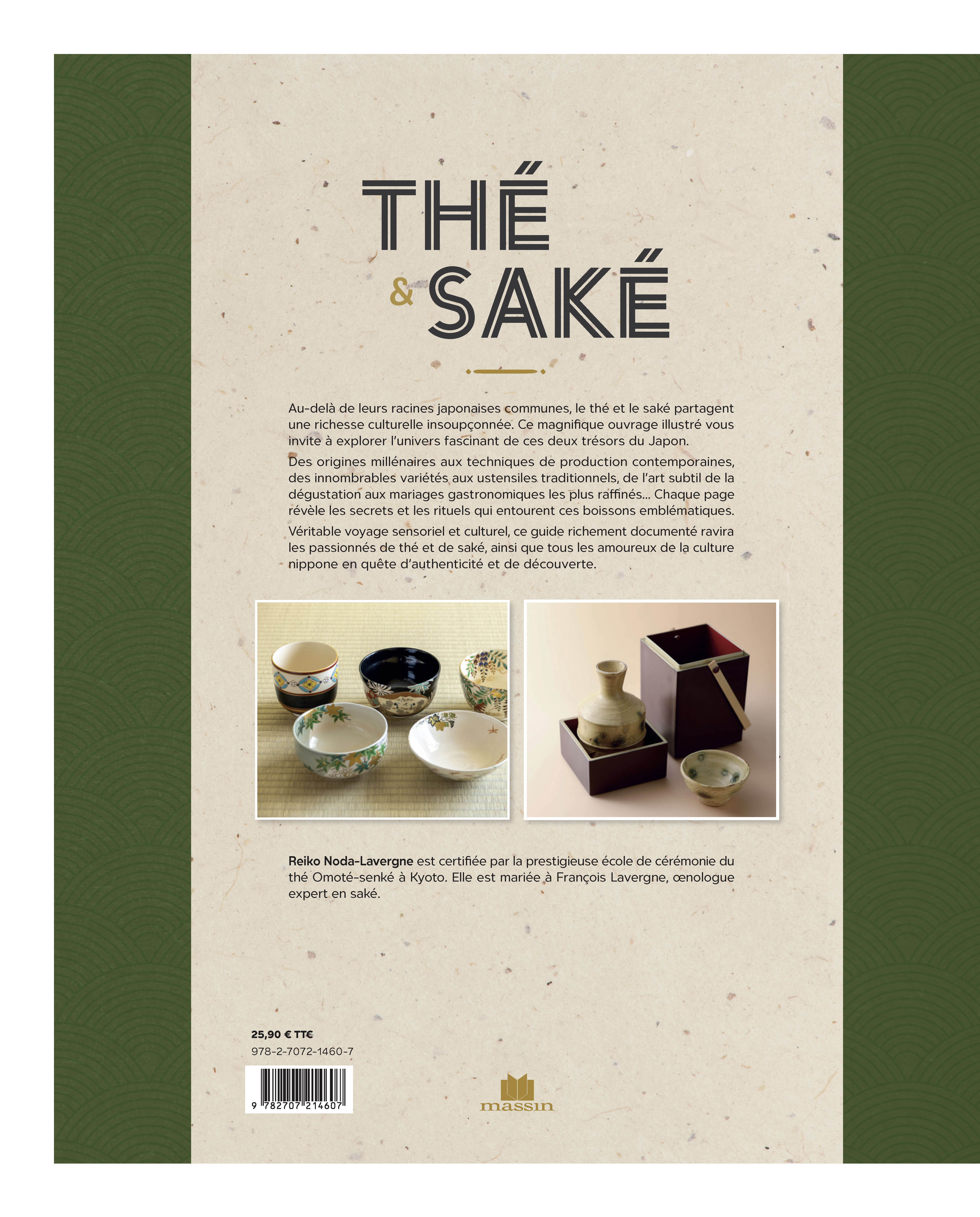 Thé & saké - François Lavergne, Reiko Noda-Lavergne - CHARLES MASSIN