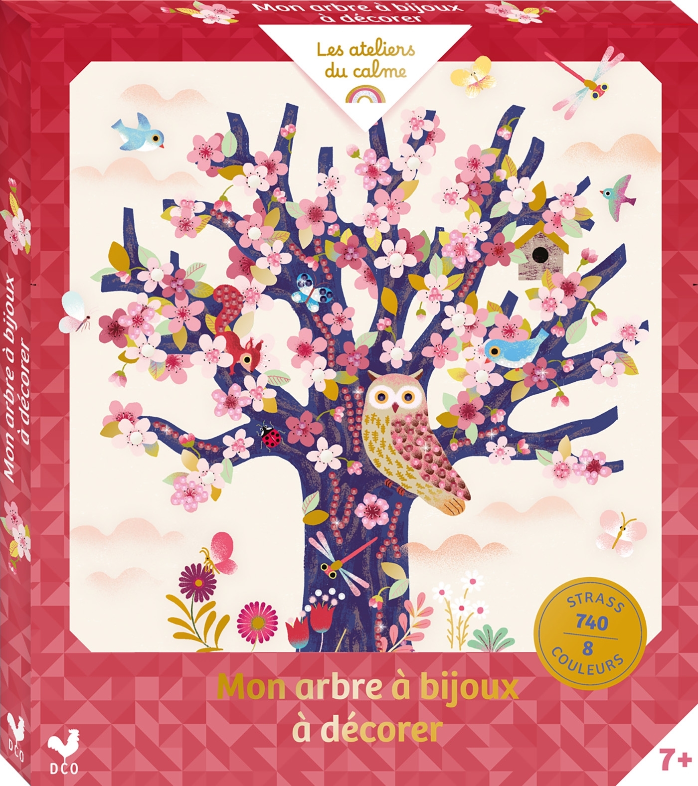 Mon arbre à bijoux à décorer - boîte avec accessoires -  - DEUX COQS D OR